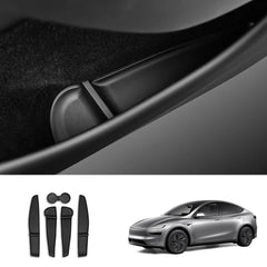 TPE Door Storage & Cup Holder Mats for Tesla Model Y Juniper 2025+ - T-Launch