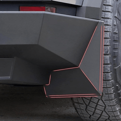 TPE Mud Flaps Front Rear Mudguard Kit OEM Fender for Cybertruck (4 Pcs) - T-Launch
