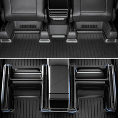 TPE Under-Seat Corner Anti-Kick Covers for Tesla Model Y Juniper 2025+ - T-Launch