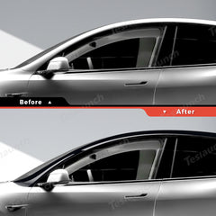 TPU Roof Pillar Delete Wrap for Tesla Model Y Juniper 2025+ - T-Launch