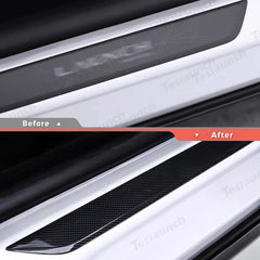 Transparent TPU Door Sill Protector Film for Tesla Model Y Juniper 2025+ - T-Launch