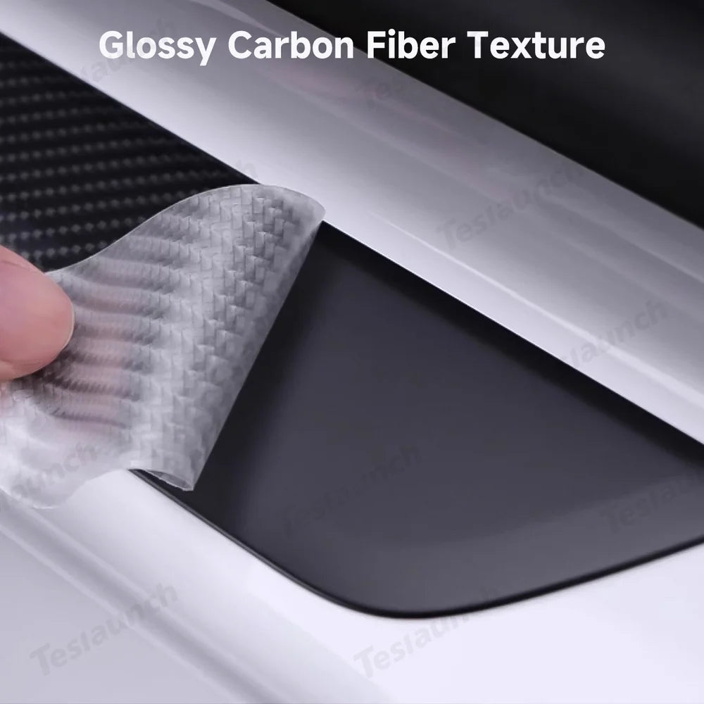Transparent TPU Door Sill Protector Film for Tesla Model Y Juniper 2025+ - T-Launch
