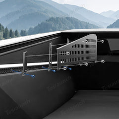 Truck Bed L-Track Molle Panels for Tesla Cybertruck - T-Launch
