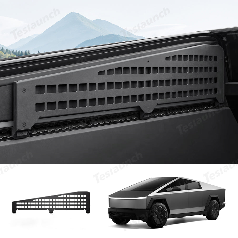 Truck Bed L-Track Molle Panels for Tesla Cybertruck - T-Launch