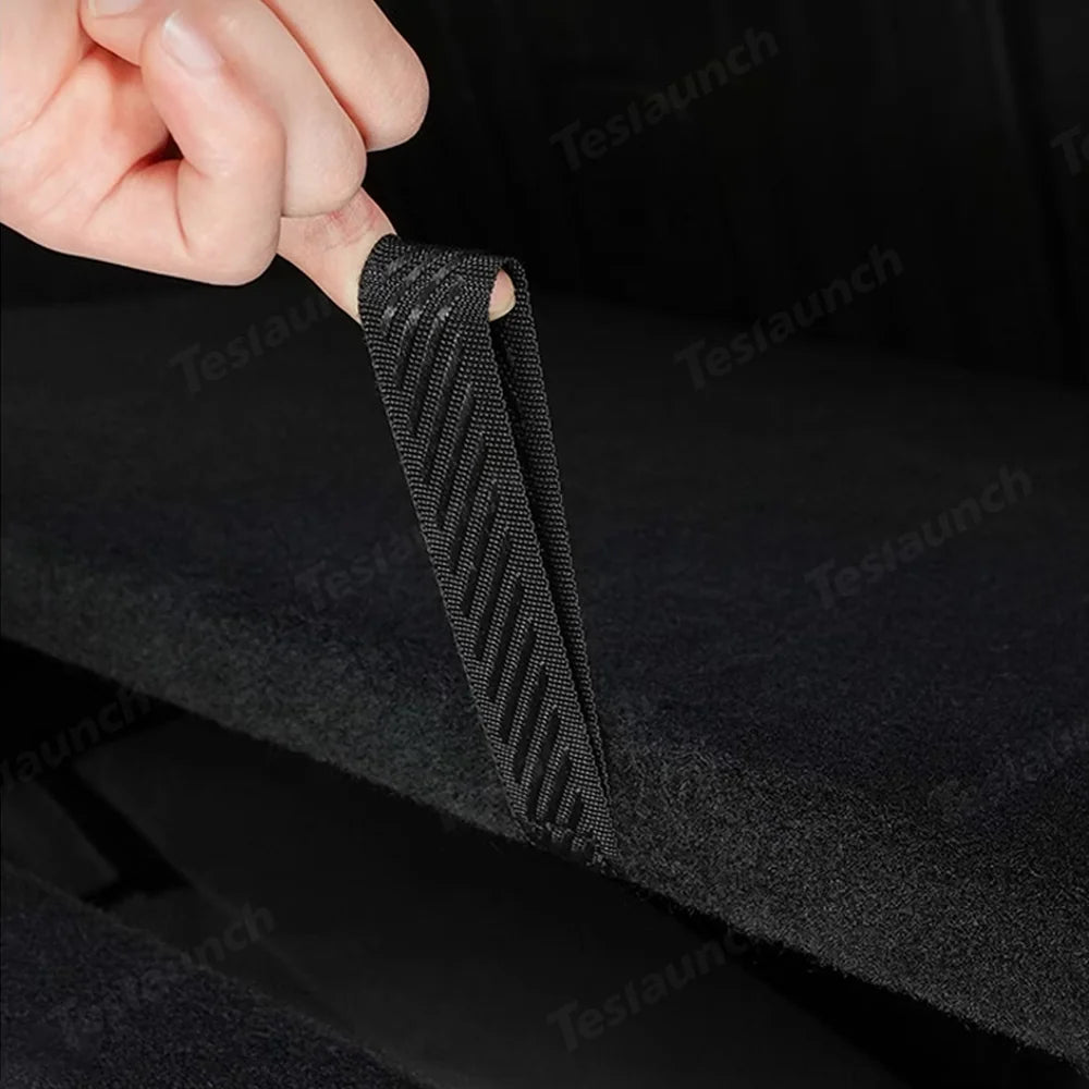 Trunk Floor Panel Pull Strap for Tesla Model Y Juniper 2025+ - T-Launch