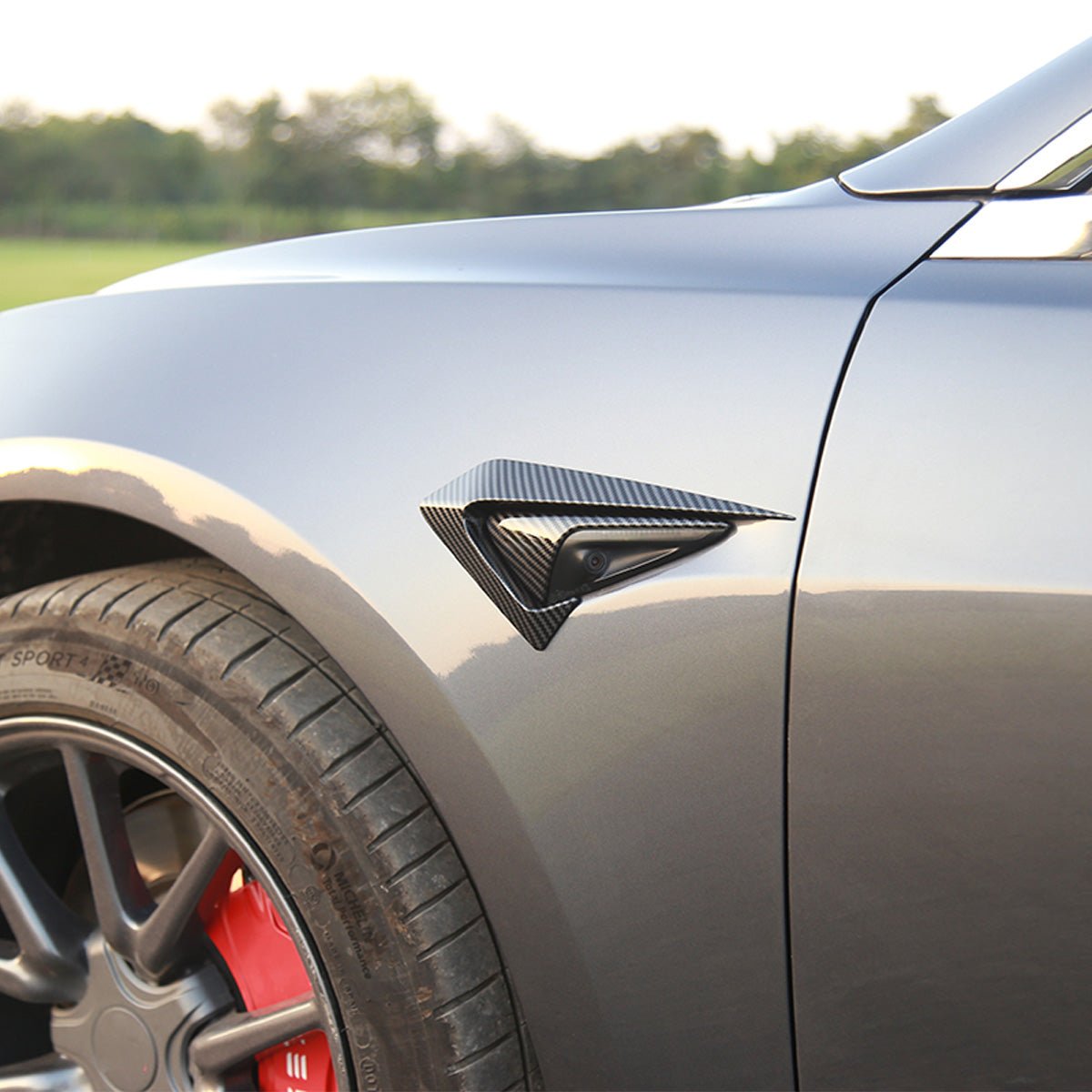Turn Signal Covers & Blades for Tesla Model 3(2021-2023) - T-Launch