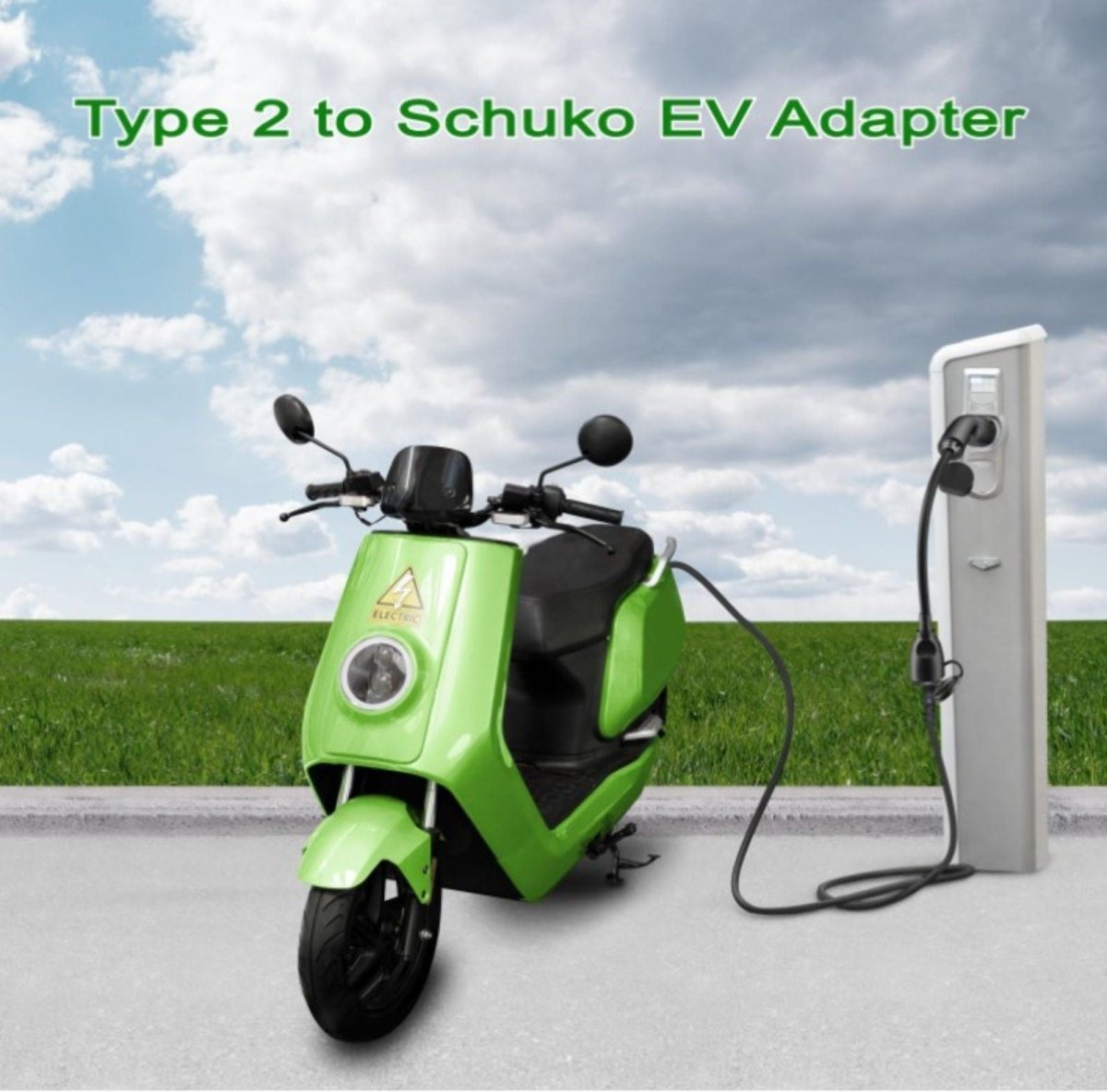 Type 2 to Schuko Socket Cable - T-Launch