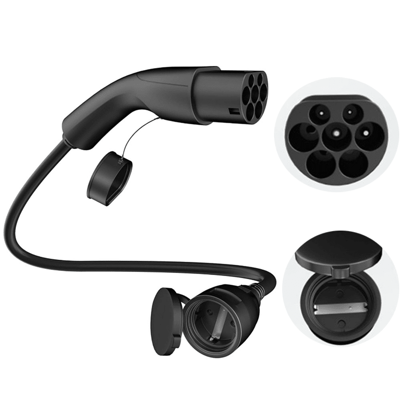 Type 2 to Schuko Socket Cable - T-Launch