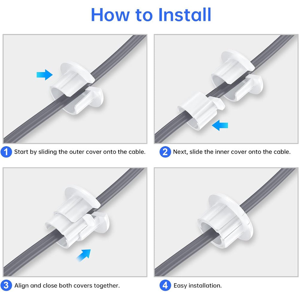 Universal Ethernet Cable Wall Bushing for Starlink - T-Launch