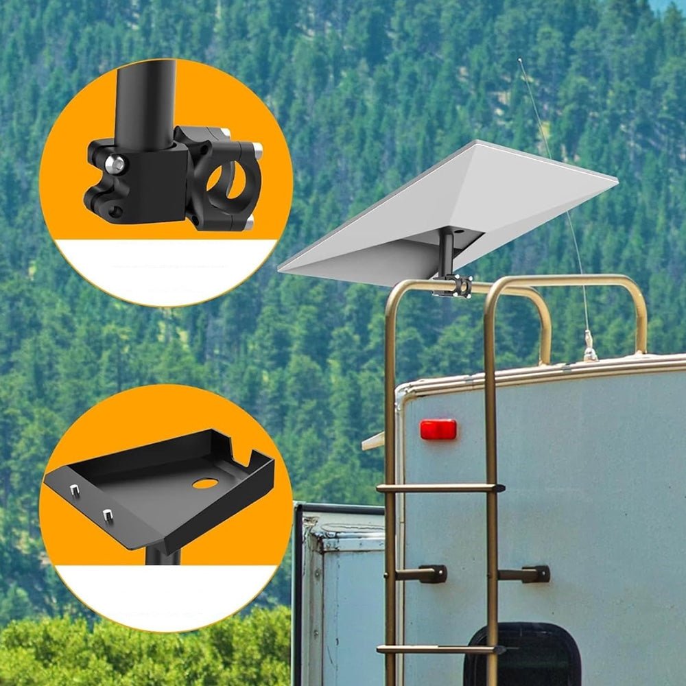 Universal Roof Rack Pole Mount Kit for Starlink Gen 3 - T-Launch