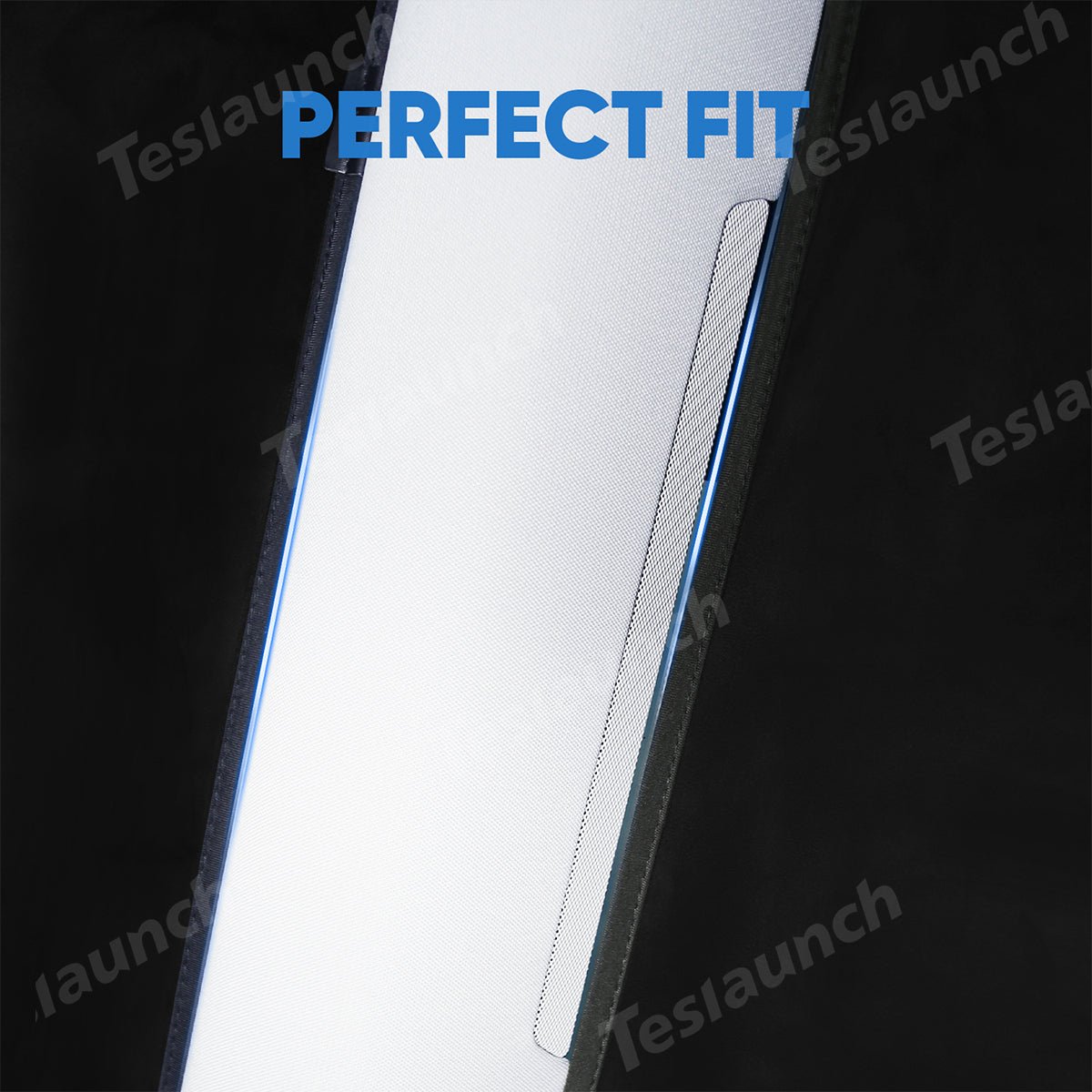 Upgrade Built-In Reflective Ice Crystal + Suede Sunroof Sunshade for Tesla 2024+ Model 3 Highland - T-Launch