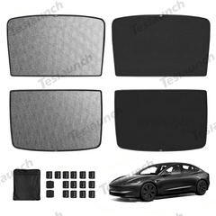 Upgrade Built-in Reflective Sunroof Sunshade for Model Y / Model 3 - T-Launch