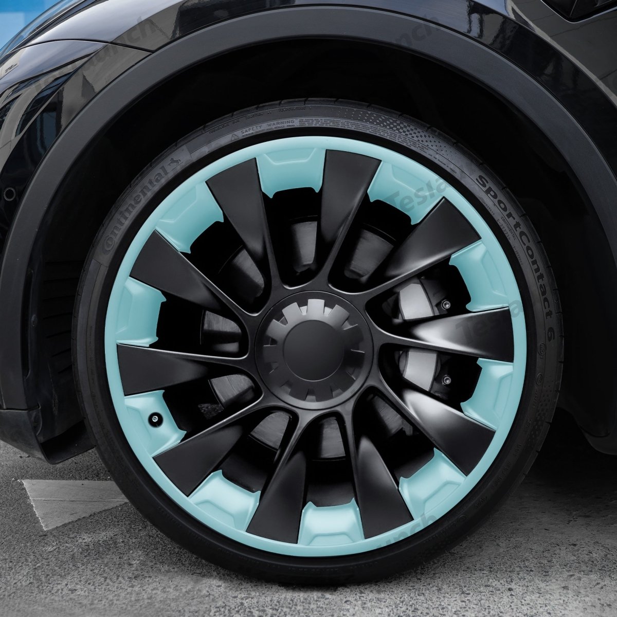 Upgraded All-in-one Mech Style Rim Protector for Model Y 20'' Induction Wheels - T-Launch