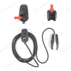 US / EUR Standard Charger Cable Organizer Holder for Tesla Model S/X/3/Y - T-Launch