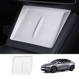 Center Control Silicone Pad Wireless Charging Anti-Slip Protective Mat for Tesla Model Y Juniper 2025+