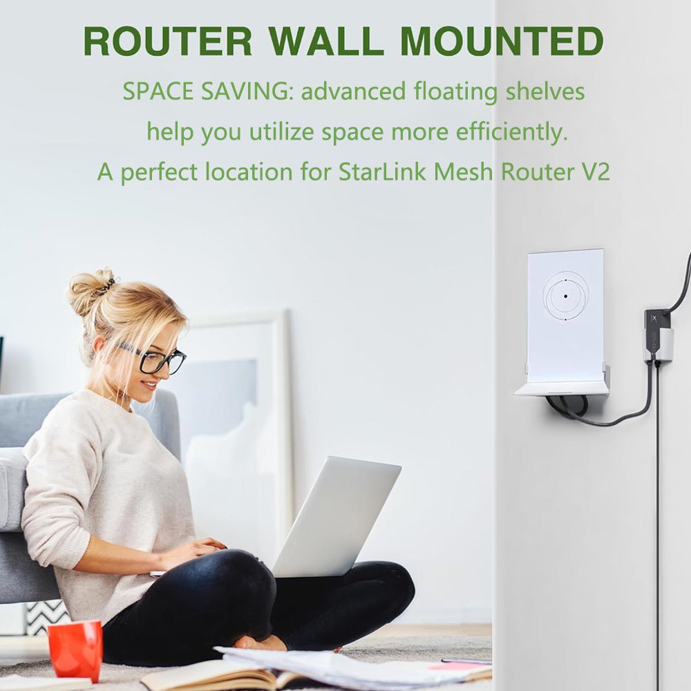 Wall Mount Bracket for Starlink Gen 2 Router - T-Launch