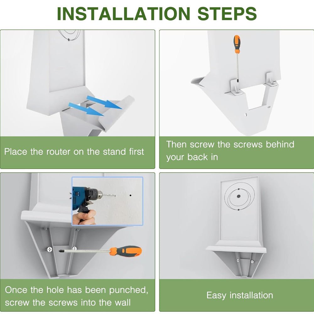 Wall Mount Bracket for Starlink Gen 2 Router - T-Launch