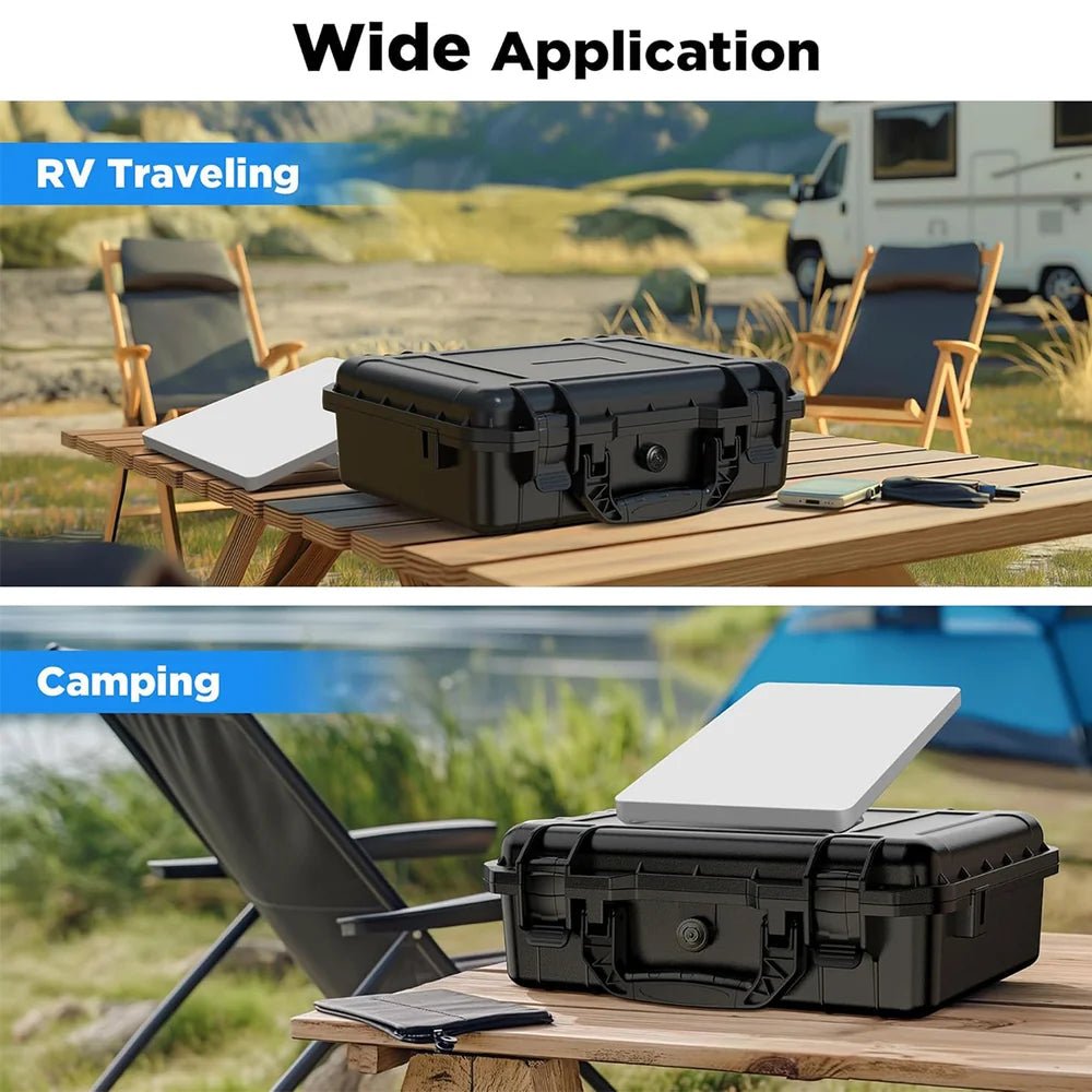Waterproof Hard Carrying Case for Starlink Mini Kit and Accessories - T-Launch