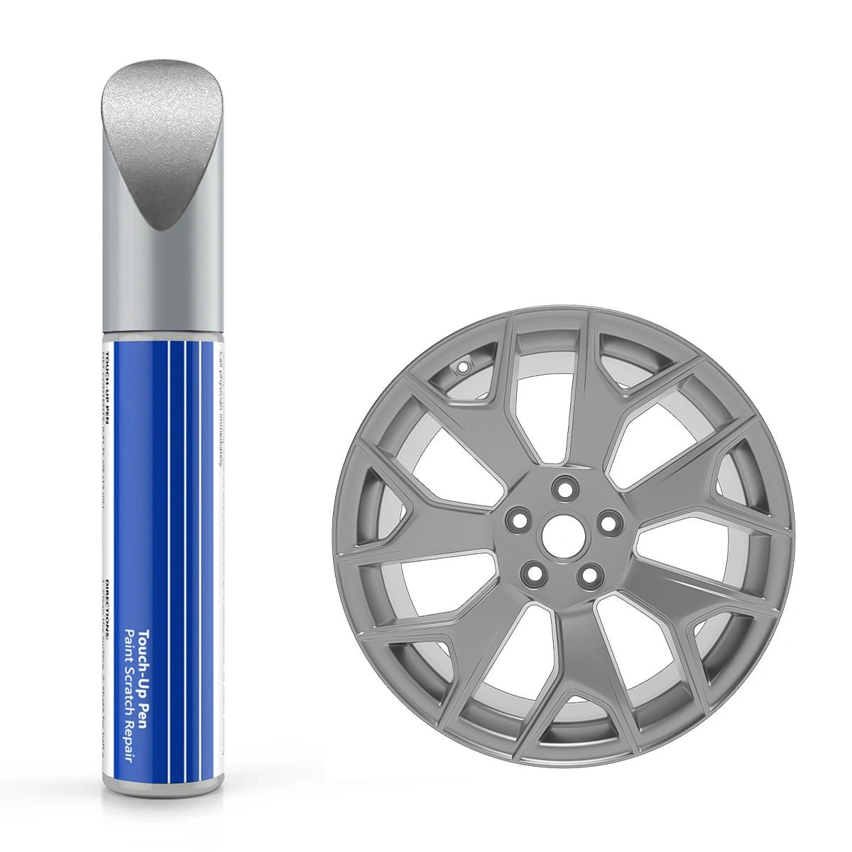 Wheel Rims & Covers Touch Up Paint for Tesla Model Y Juniper – DIY Curb Rash Repair with Color-Matched Paint - T-Launch