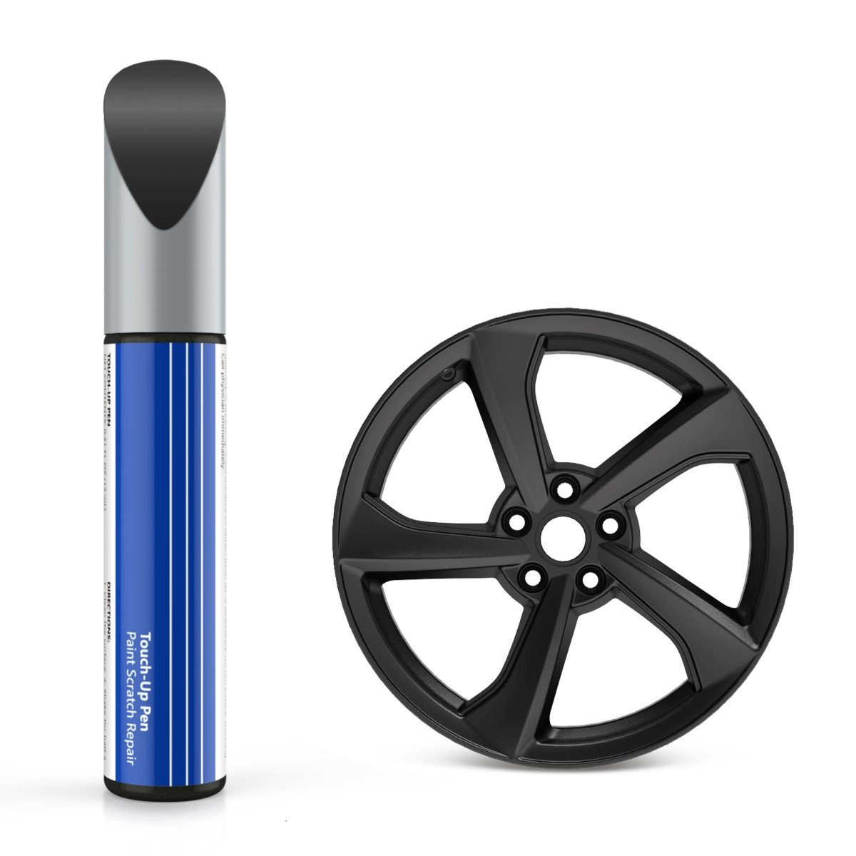 Wheel Rims & Covers Touch Up Paint for Tesla Model Y Juniper – DIY Curb Rash Repair with Color-Matched Paint - T-Launch