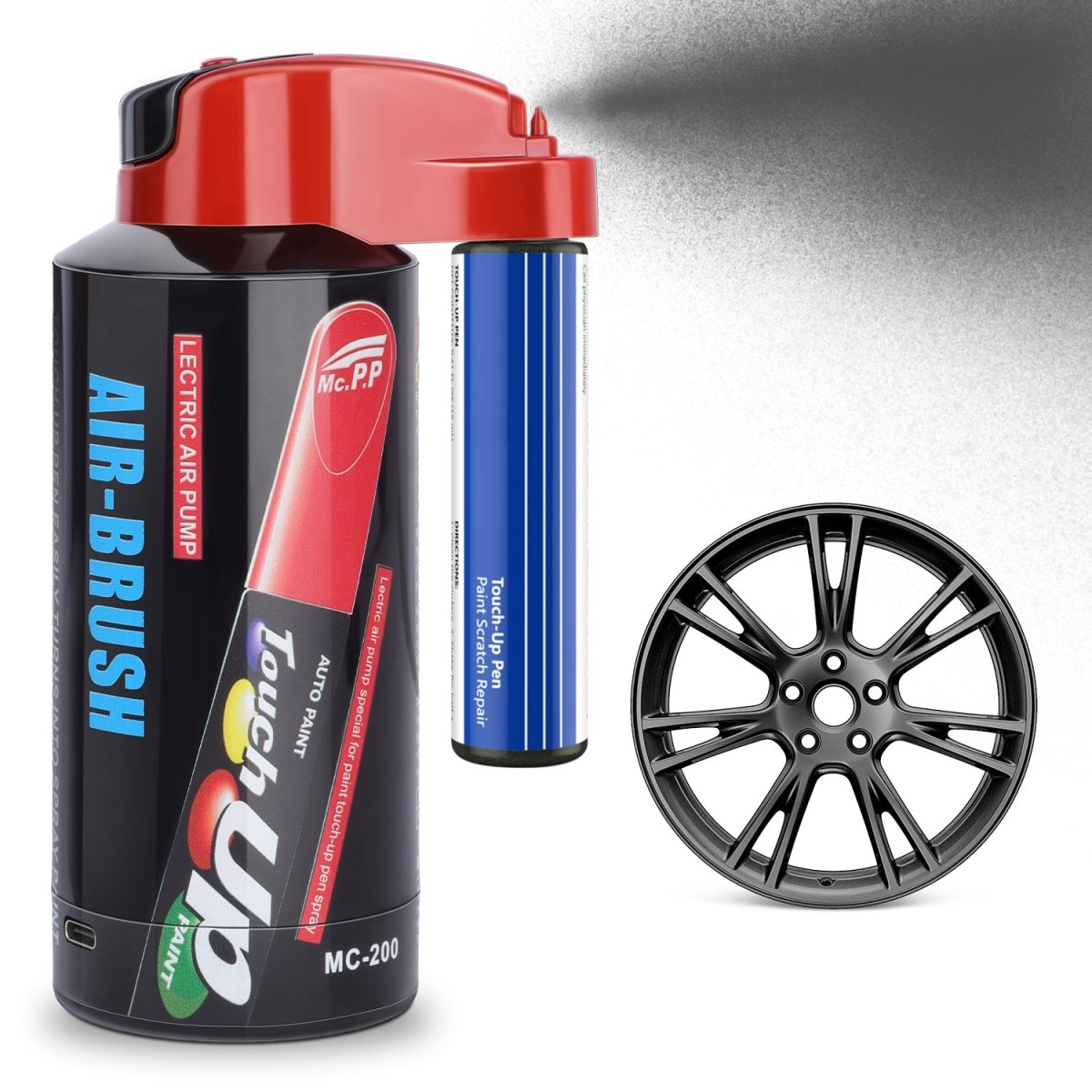 Wheel Rims Touch Up Paint Electric Sprayer Repair Kit for Tesla 3/Y/S/X - T-Launch