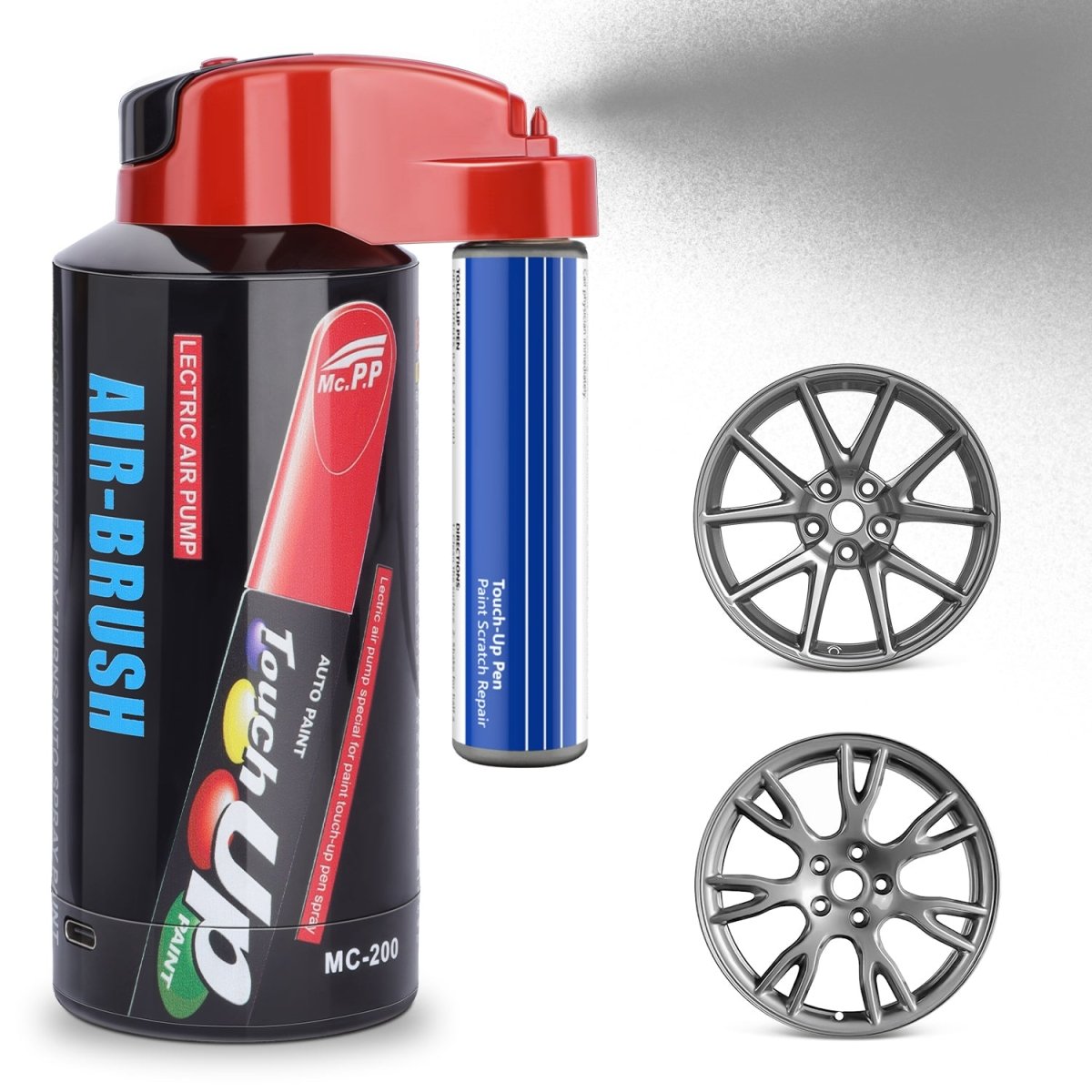 Wheel Rims Touch Up Paint Electric Sprayer Repair Kit for Tesla 3/Y/S/X - T-Launch