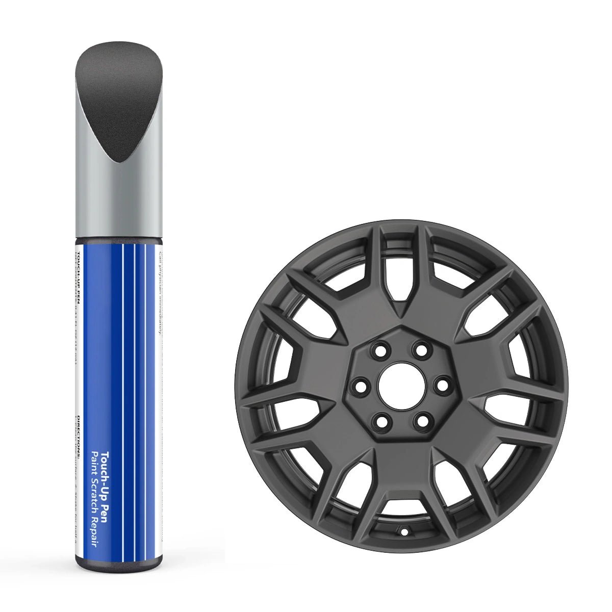 Wheel Rims Touch Up Paint for Tesla 3/Y/S/X/Cybertruck- DIY Curb Rash Repair with Color-matched Touch Up Paint - T-Launch