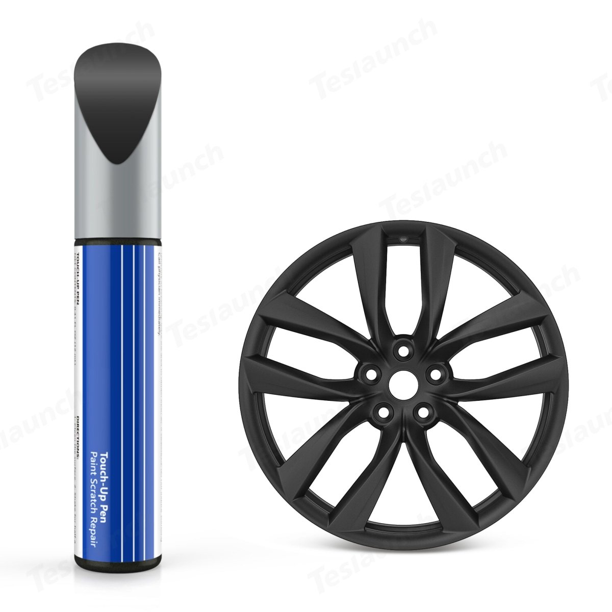Wheel Rims Touch Up Paint for Tesla Model S- DIY Curb Rash Repair with Color-matched Touch Up Paint - T-Launch
