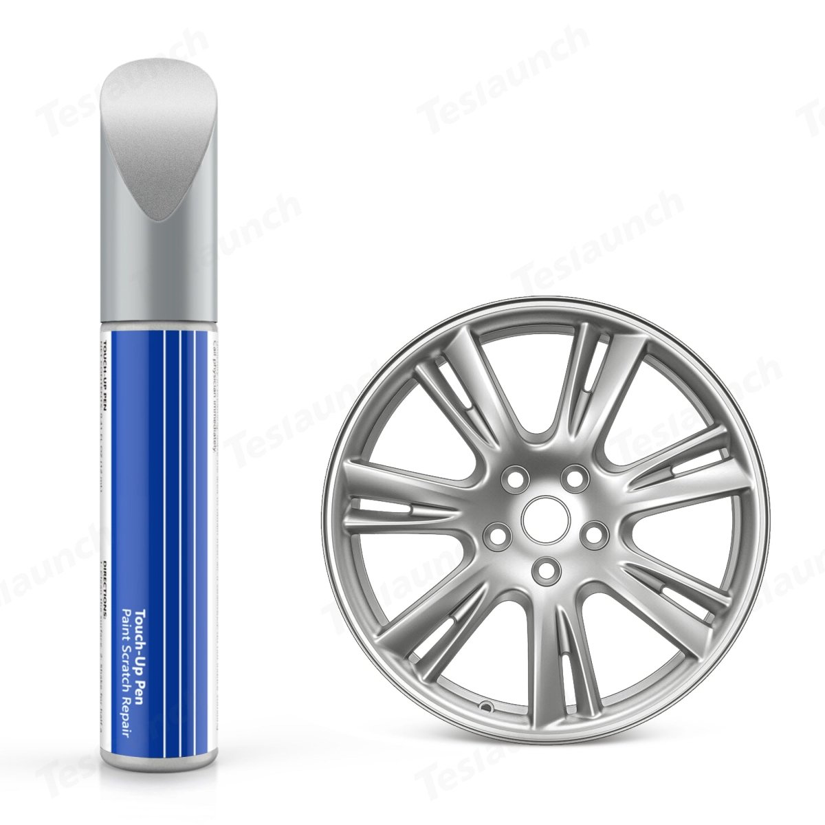 Wheel Rims Touch Up Paint for Tesla Model S- DIY Curb Rash Repair with Color-matched Touch Up Paint - T-Launch