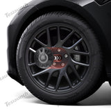 Capuchons de moyeu de roue Center Cover pour 2024 + Model 3 Highland Roue de photon de 18 pouces (4 PCS)