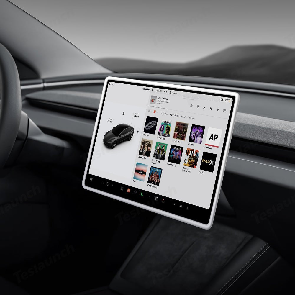 White Interior Upgrade Kit for Tesla Model 3 Highland 2024+ - T-Launch