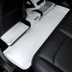 White TPE All Weather Floor Mat for Tesla Model 3/Y - T-Launch