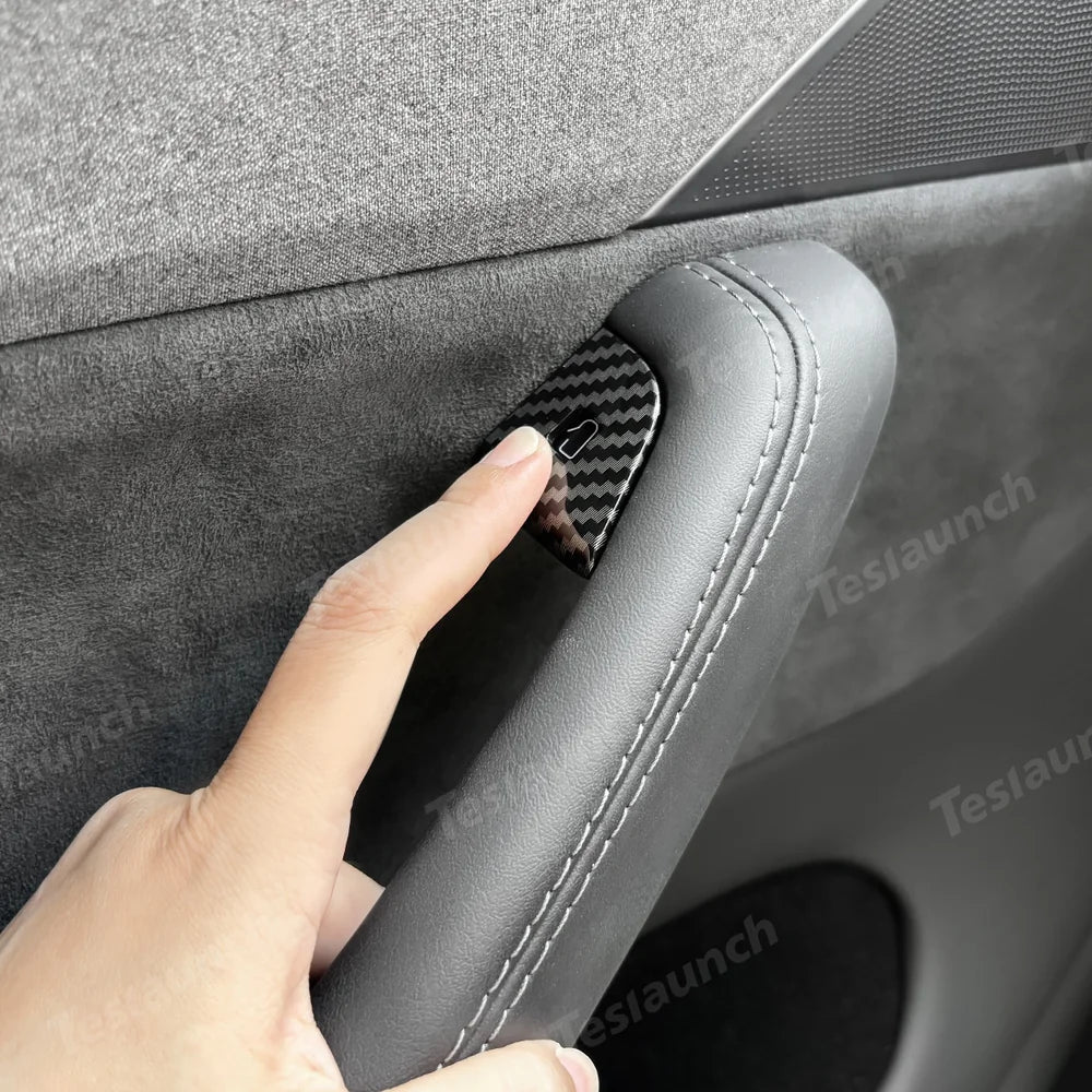 Window & Door Button Trim Cover Set (10 PCS) for 2026 New Tesla Model Y Standard - T-Launch
