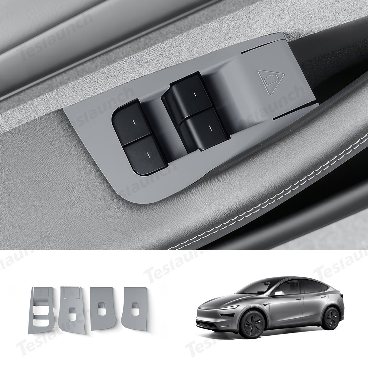Window Lifter Panel Protective Cover for Model Y Juniper 2025+ - T-Launch