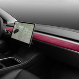 ฝาครอบแผงหน้าปัดแบบ Alcantara สำหรับ Tesla Model 3/ปี (2560-2566)