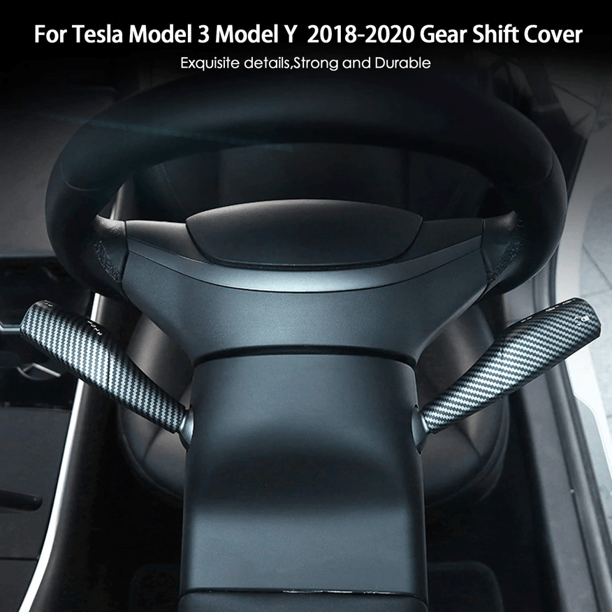 Turn Signal Stalk Covers for Model 3/Y (2017-2023) - TESLAUNCH