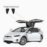 Tesla <tc>Model</tc> X(2015–2023) Privatsphäre und wärmeisolierte Sonnenschutzvorhänge, undurchsichtige Sonnenblende