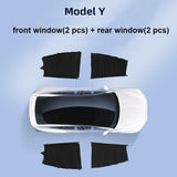 Rideau pare-soleil coulissant pour fenêtre latérale Tesla, pour <tc>Model</tc> 3/an