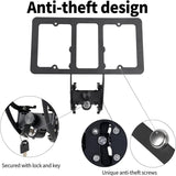 anti-theft front license plate holder for Tesla Model 3/Y