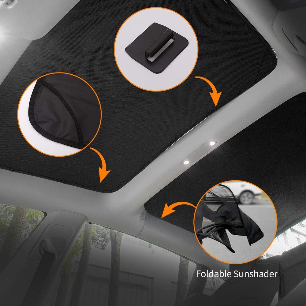 Glass Roof / Sunroof Sunshade for Tesla Model 3(2017-2020) Sun Visor Accessories