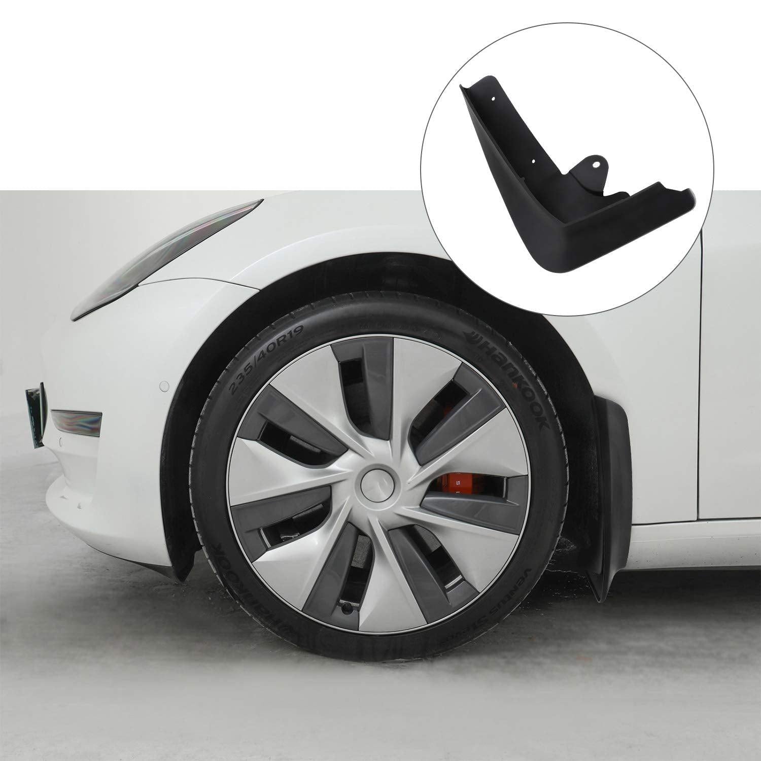 Garde-boue garde-boue pour Tesla Model X (4 pièces) (2015-2020)