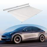 Model 3/Y Retractable Full Coverage Sunshade- Upgraded Sun Visor Accessories Covers Set of 2