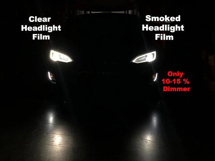 Model 3 & Y Headlight Protection Film (1 Pair) - Smoked (2017-2023)