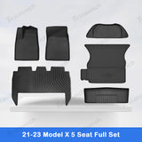 2021-2023 Model X Vloermat kofferbak voor alle weersomstandigheden TPE