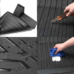 2021-2026 Model X Floor Mat Trunk Mat Cargo Liner All-Weather TPE - T-Launch