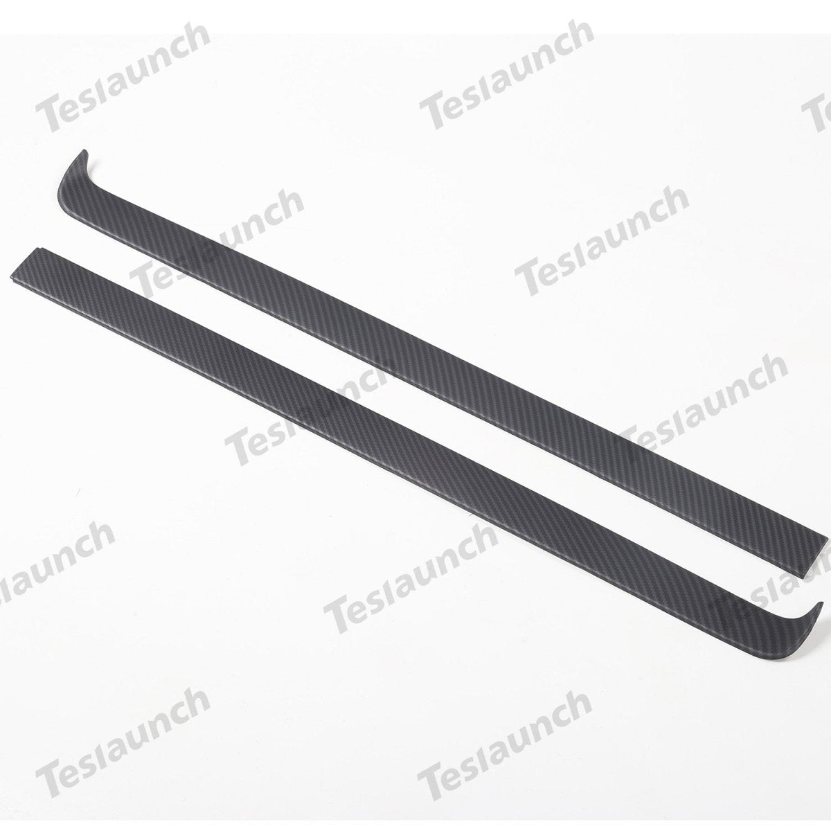 2024+ Model 3 Highland Dashboard Cover Segmented Long Decorative Strip (Carbon Fiber Pattern ABS) for Tesla - T-Launch