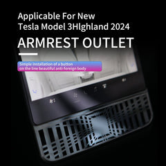 2024+ Model 3 Highland Door Speaker Protective Cover Rear Exhaust Air Vent Protective Cover - T-Launch