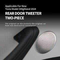 2024+ Model 3 Highland Door Speaker Protective Cover Rear Exhaust Air Vent Protective Cover - T-Launch