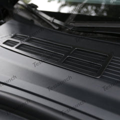 2024+ Model 3 Highland Front Standby Storage Box Cover Air Conditioner Air Inlet Protective Mesh Grill Panel for Tesla - T-Launch