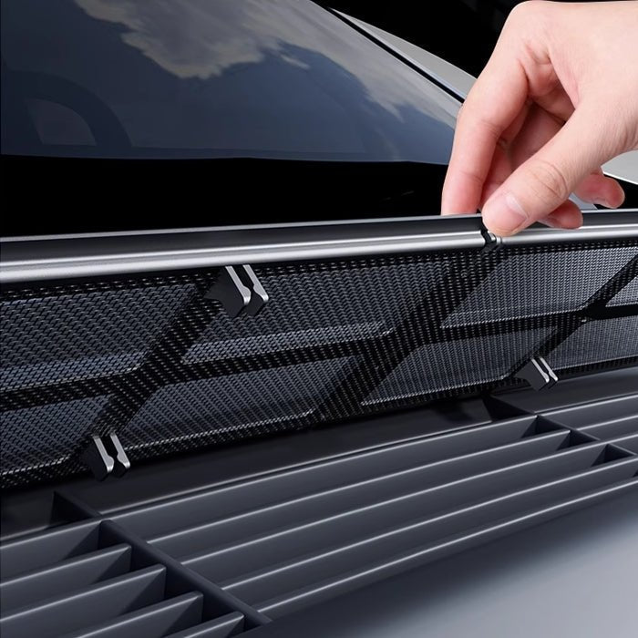 2024+ Model 3 Highland Front Standby Storage Box Cover Air Conditioner Air Inlet Protective Mesh Grill Panel for Tesla - T-Launch